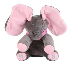 Customizable Musical Plush Elephant for Kids
